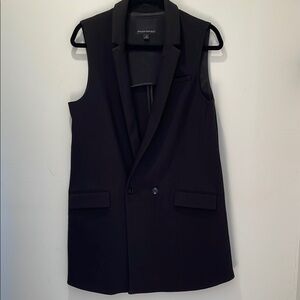 Banana Republic Chic Black Sleeveless Vest